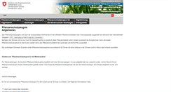 Desktop Screenshot of phytosanitarycertificate.ch